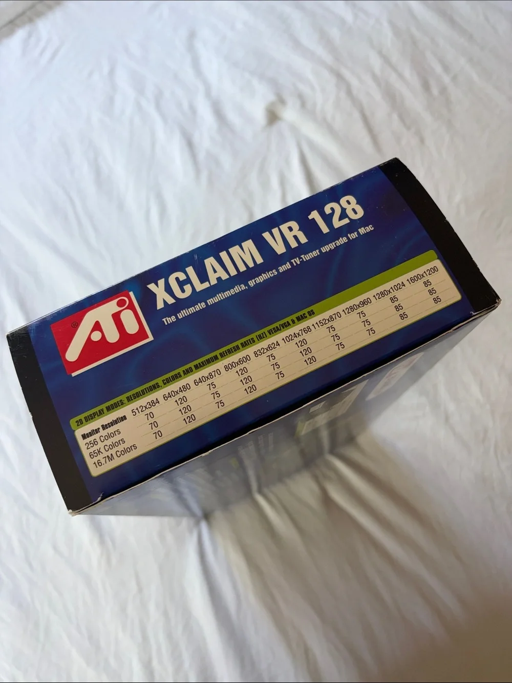 ATI XCLAIM VR128 PCIグラフィックボード 新品未開封 ATI XCLAIM VR128 PCI Graphics Card for Mac / Unused